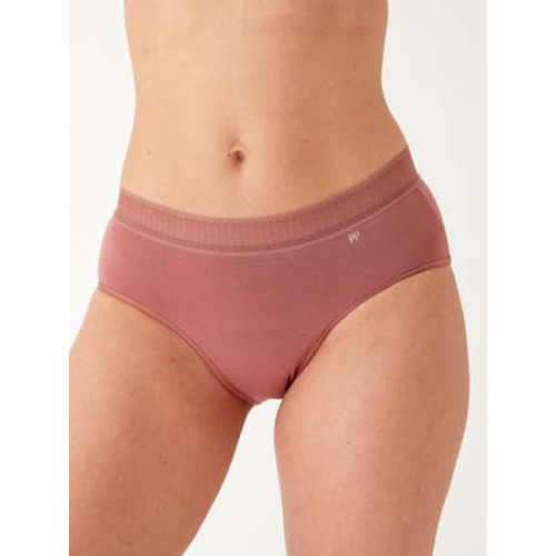 Менструальные трусы-брифы Period Pants (грязно-розовый|S)