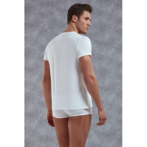 Классическая мужская футболка с горловиной на пуговках Doreanse Premium (черный|XL)