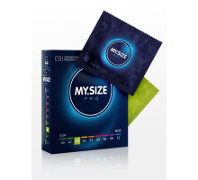 Презервативы MY.SIZE размер 49 - 3 шт. (прозрачный)