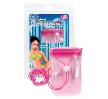 Аквамешок для защиты выносного блока питания вибратора Aqua Bag (розовый)