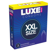 Презервативы увеличенного размера LUXE Royal XXL Size - 3 шт.