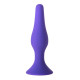 Фиолетовая анальная втулка Toyfa A-toys - 11,3 см. (фиолетовый)