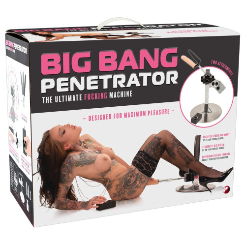 Секс-машина Big Bang Penetrator (телесный с черным)