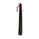 Чёрная шлёпалка Paddel в фиолетовой оплётке - 42 см. (черный с фиолетовым)