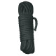 Чёрная веревка для связывания - 7 м. (черный)