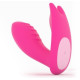 Розовый вагинально-клиторальный стимулятор MAGIC EIDOLON (розовый)