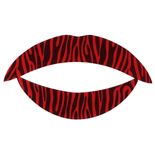 Lip Tattoo Тигровый красный (черный с красным)