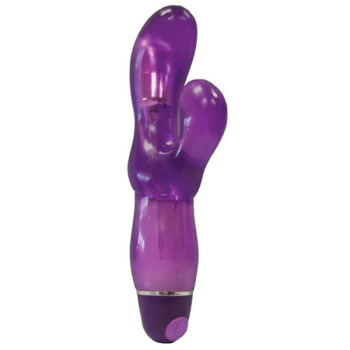 Фиолетовый вибратор для точки G ULTRA G-SPOT - 15 см. (фиолетовый)