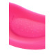 Розовый вибратор FLIRTY для ношения в трусиках (розовый)