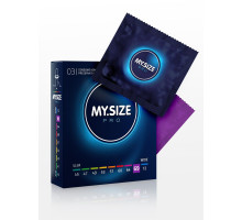 Презервативы MY.SIZE размер 69 - 3 шт. (прозрачный)