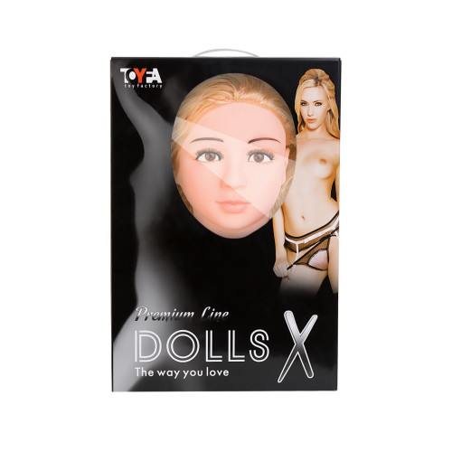 Надувная секс-кукла ARIANNA с реалистичной головой и конечностями (телесный)