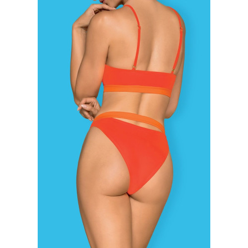 Раздельный женский купальник Miamelle (оранжевый|L)
