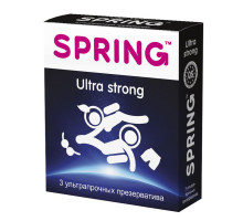 Ультрапрочные презервативы SPRING ULTRA STRONG - 3 шт.