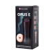 Мастурбатор-анус Opus E Donut с возможностью подключения электростимуляции (телесный с черным)