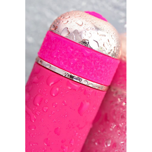 Розовый нереалистичный вибратор Mastick - 18 см. (розовый)