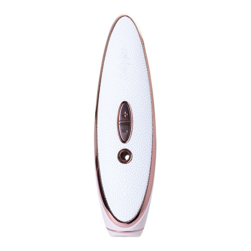 Вакуумно-волновой стимулятор Satisfyer Luxury Prêt-à-porter с вибрацией (белый с розовым)