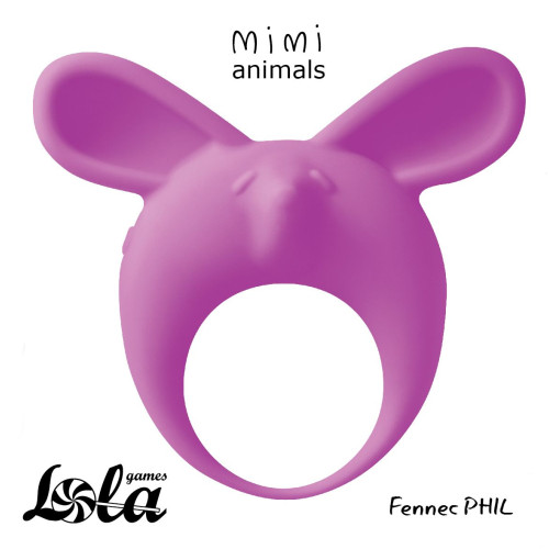 Фиолетовое эрекционное кольцо Fennec Phil (фиолетовый)