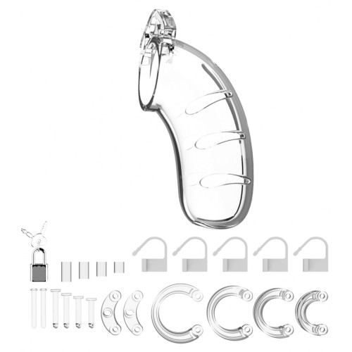 Прозрачный мужской пояс верности Cock Cage Model 03 Chastity (прозрачный)