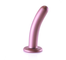 Розовый фаллоимитатор Smooth G-Spot - 15 см. (розовый)