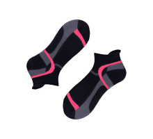 Спортивные короткие женские носки Х-prof (черный|23)