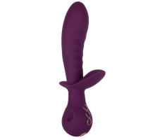 Фиолетовый универсальный вибратор Lover - 22,25 см. (фиолетовый)