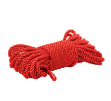 Красная мягкая веревка для бондажа BDSM Rope 32.75 - 10 м. (красный)