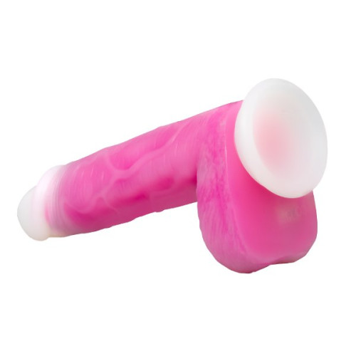 Розовый ротатор-реалистик Roxy 8 Inch Gyrating Dildo - 21,6 см. (розовый)