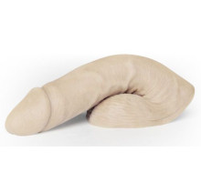 Мягкий имитатор пениса Fleshtone Limpy большого размера - 21,6 см. (телесный)