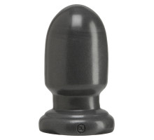Анальный стимулятор Shell Shock Small - 15,2 см. (серый)