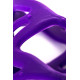 Фиолетовая насадка-сетка на пенис - 7,5 см. (фиолетовый)