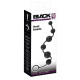 Анальная цепочка Black Velvets Anal Beads - 40 см. (черный)