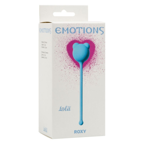 Вагинальный шарик Emotions Roxy (голубой)