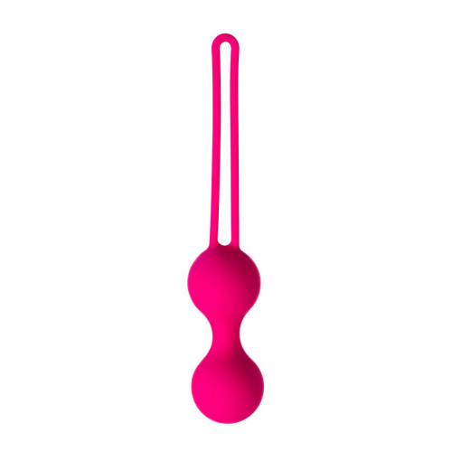 Набор вагинальных шариков различной формы и размера (розовый)
