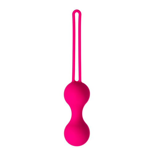 Набор вагинальных шариков различной формы и размера (розовый)