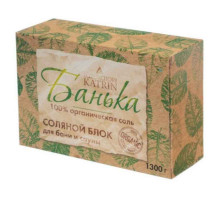 Соляной блок для бани  Банька  - 1300 гр.
