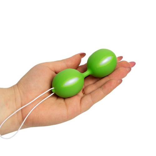 Зеленые вагинальные шарики «Оки-Чпоки» (зеленый)