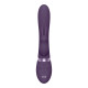 Фиолетовый вибромассажер-кролик Taka - 21,3 см. (фиолетовый)