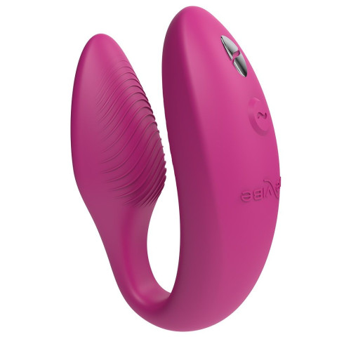 Розовый вибратор для пар We-Vibe Sync 2 (розовый)