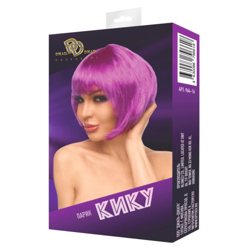 Фиолетовый парик  Кику (фиолетовый)