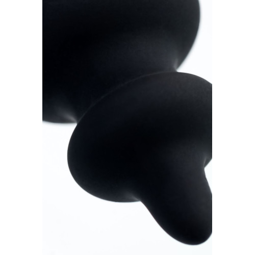 Черная анальная ёлочка Indi - 11,5 см. (черный)