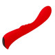 Красный вибромассажер 6  Silicone G-Spot Fun - 19,1 см. (красный)