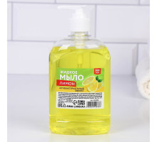 Жидкое мыло для рук с ароматом лимона - 500 мл.