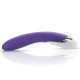 Фиолетовый вибратор Mystim Elegant Eric - 27 см. (фиолетовый)