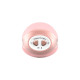 Розовый вибростимулятор с вакуумной стимуляцией Cherubic (розовый)