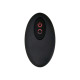 Черный вибростимулятор простаты Adam s Rotating P-spot Massager - 14,2 см. (черный)