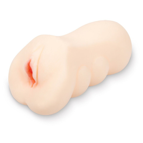 Мастурбатор-вагина с углублениями под пальцы (телесный)