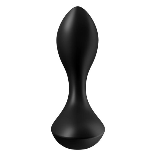 Чёрный вибромассажёр простаты Satisfyer Backdoor Lover - 14 см. (черный)