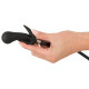 Черная анальная втулка-расширитель Inflatable Plug (черный)
