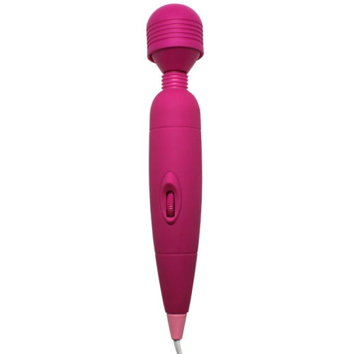 Розовый вибратор - 25,5 см. (розовый)