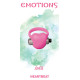 Розовое эрекционное виброкольцо Emotions Heartbeat Light pink (розовый)